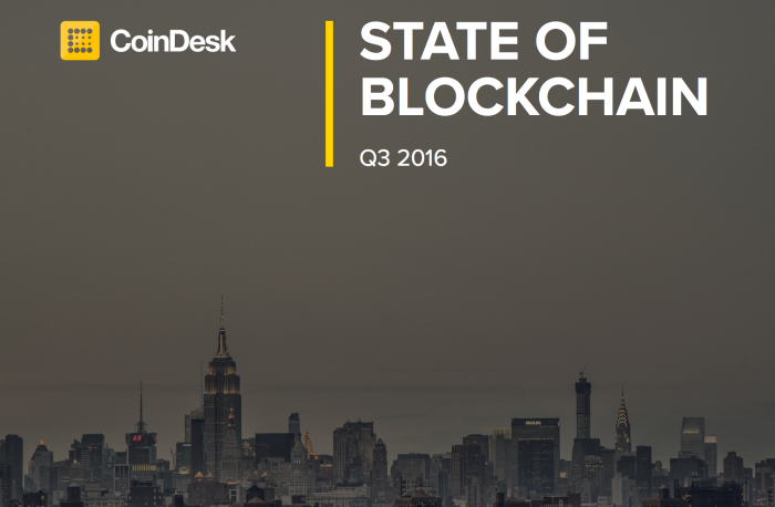 6 выводов из отчёта CoinDesk о состоянии блокчейна в 3 квартале 2016 года